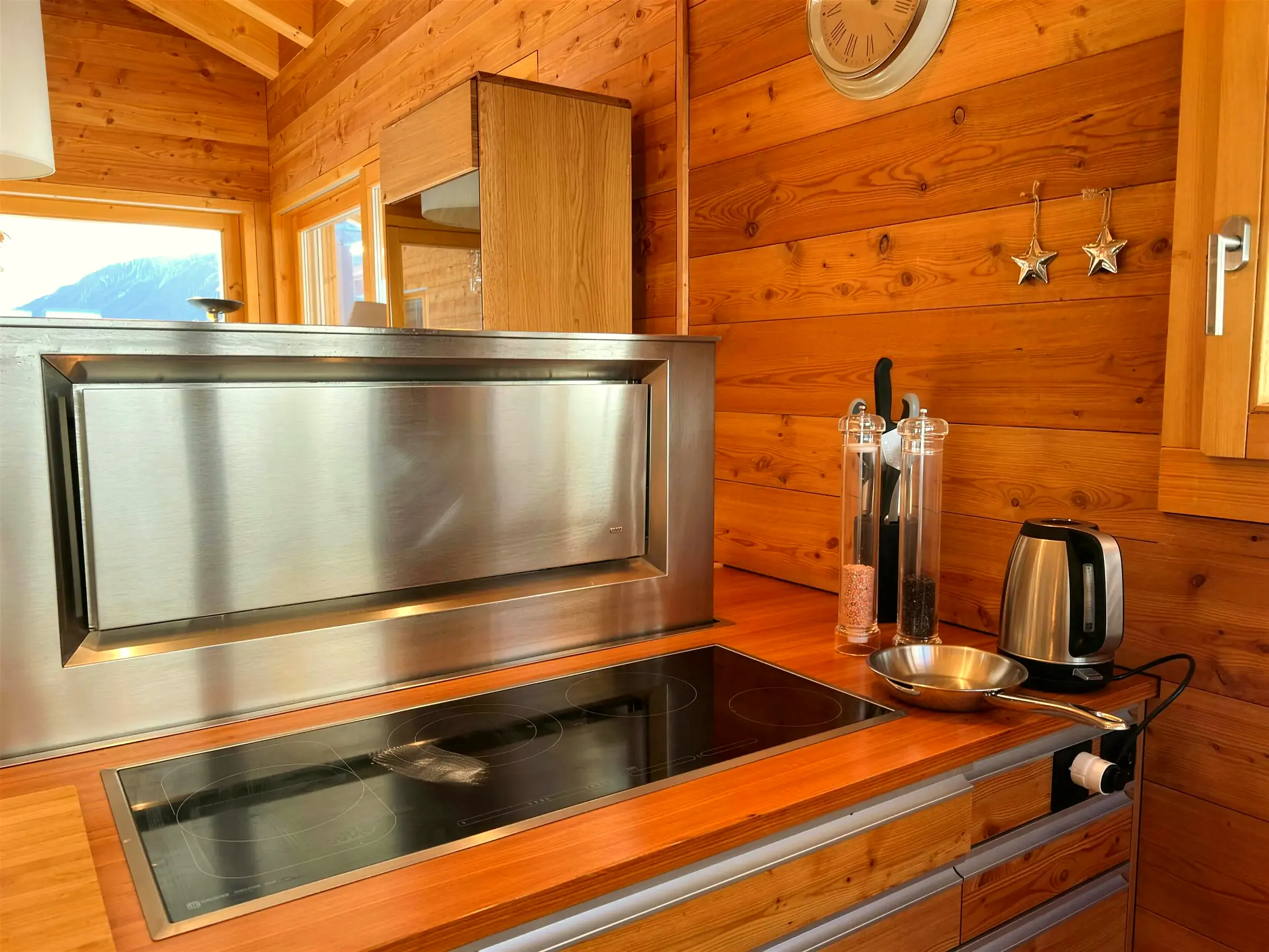 The chalet kitchen
